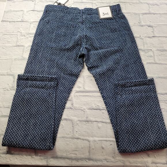 NWT 3x1 W2 Dekalb Textured Boyfriend Jeans size 27 - Picture 4 of 15